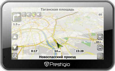 GPS навигатор Prestigio GeoVision 5566 (PGPS5566CIS4SMHDNV) - общий вид