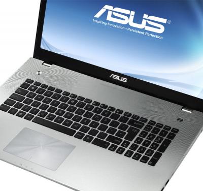 Ноутбук Asus N76VJ (90NB0041-M00540) - клавиатура