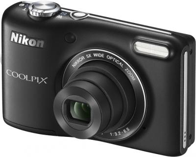 Компактный фотоаппарат Nikon Coolpix L28 Black - общий вид