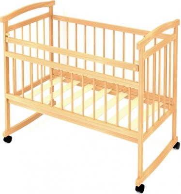 Детская кроватка Бэби Бум Аленка (Бук) - общий вид