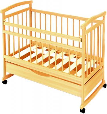 Детская кроватка Бэби Бум Аленка-1 (Бук) - общий вид