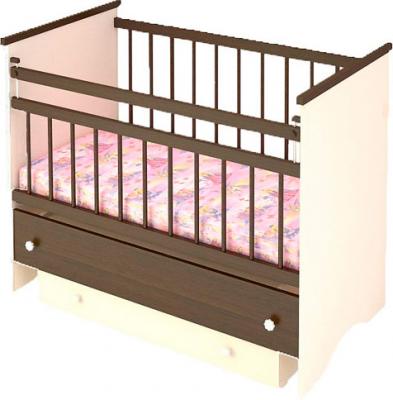 Детская кроватка Бэби Бум Вероника (Венге) - общий вид