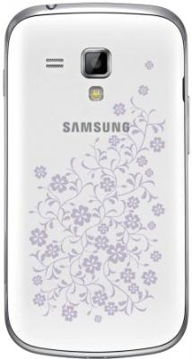 Смартфон Samsung S7562 Galaxy S Duos La Fleur White (GT-S7562 CWZSER) - задняя панель