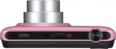 Компактный фотоаппарат Samsung ES95 Pink (EC-ES95ZZBPPRU) - вид сверху