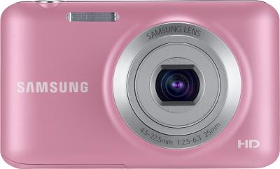 Компактный фотоаппарат Samsung ES95 Pink (EC-ES95ZZBPPRU) - вид спереди
