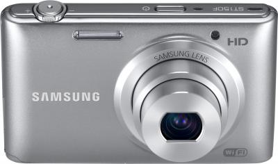 Компактный фотоаппарат Samsung ST150F Silver (EC-ST150FBPSRU) - общий вид