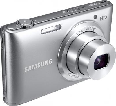 Компактный фотоаппарат Samsung ST150F Silver (EC-ST150FBPSRU) - общий вид