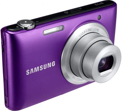 Компактный фотоаппарат Samsung ST72 Plum (EC-ST72ZZBPLRU) - общий вид