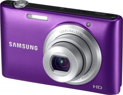 Компактный фотоаппарат Samsung ST72 Plum (EC-ST72ZZBPLRU) - общий вид