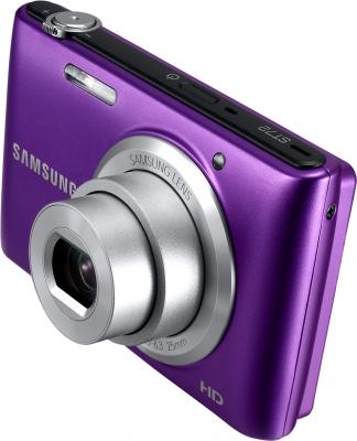Компактный фотоаппарат Samsung ST72 Plum (EC-ST72ZZBPLRU) - общий вид