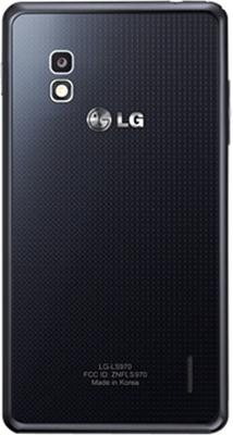 Смартфон LG E975 Optimus G Black - задняя крышка