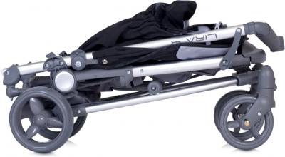 Детская прогулочная коляска Euro-Cart Lira 4 Magenta - в сложенном виде