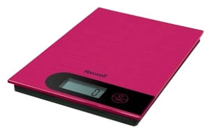 Кухонные весы Maxwell MW-1457 (Pink) - вполоборота
