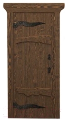 Деревянная дверь для бани Doorwood Русь 1900x700