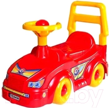 Каталка детская ТехноК Автомобиль для прогулок 2483 (красный)