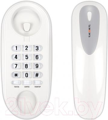 Проводной телефон Texet TX-236 (светло-серый)
