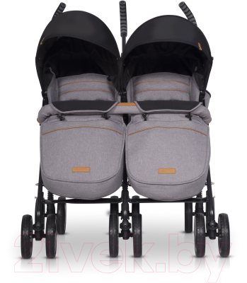 Детская прогулочная коляска EasyGo Duo Comfort (Grey Fox)