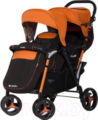 Детская прогулочная коляска EasyGo Fusion (Electric Orange)