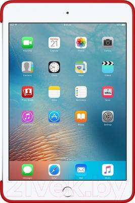 Бампер для планшета Apple Silicone Case MKLN2 (красный)