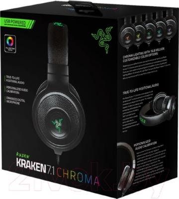 Наушники-гарнитура Razer Kraken 7.1 Chroma (RZ04-01250100-R3M1)