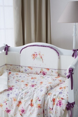 Комплект постельный для малышей Perina Акварель / АВ6-01.3 (6 предметов)