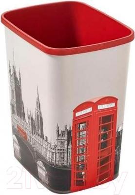 Мусорное ведро Curver Flip Bin London 02174-L12-01 / 210011 (25л)