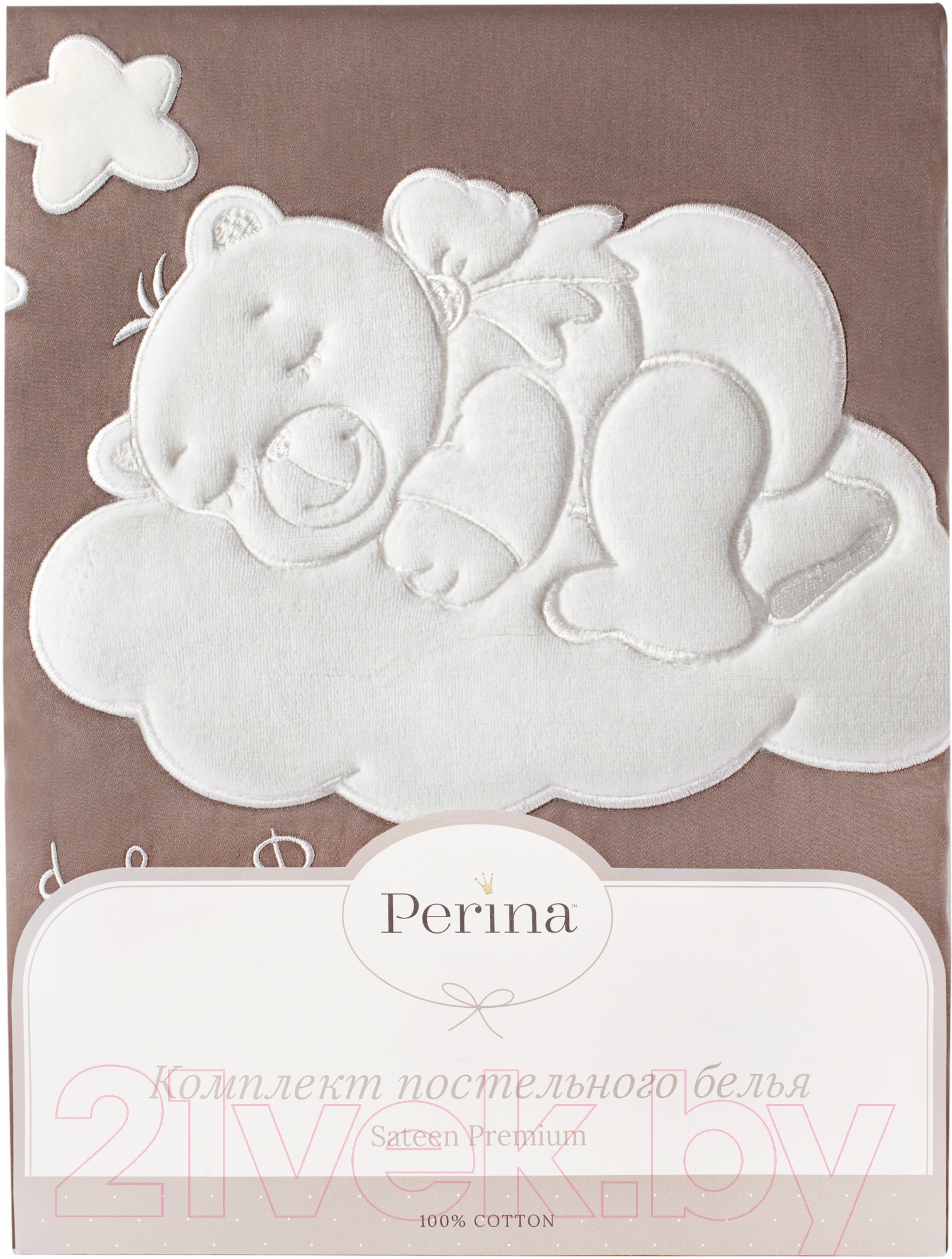 Комплект постельный для малышей Perina Бамбино / ББ3-01.5