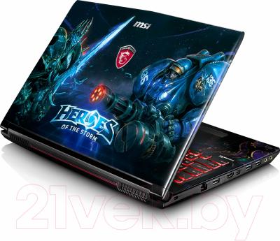 Игровой ноутбук MSI GE62 6QD-244RU Apache Pro Heroes Special Edition (9S7-16J552-244)