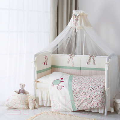 Комплект постельный для малышей Perina Клюковка / КЛ4-01.3 (4 предмета) - Фото в интерьере 