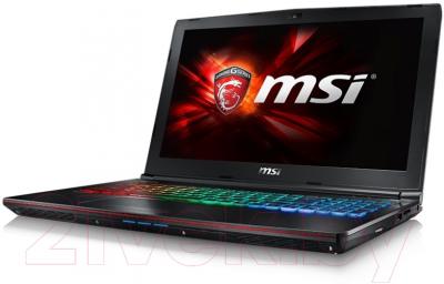Игровой ноутбук MSI GE62 6QF-098XRU Apache Pro (9S7-16J412-098)