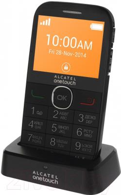 Мобильный телефон Alcatel One Touch 2004C (черный)