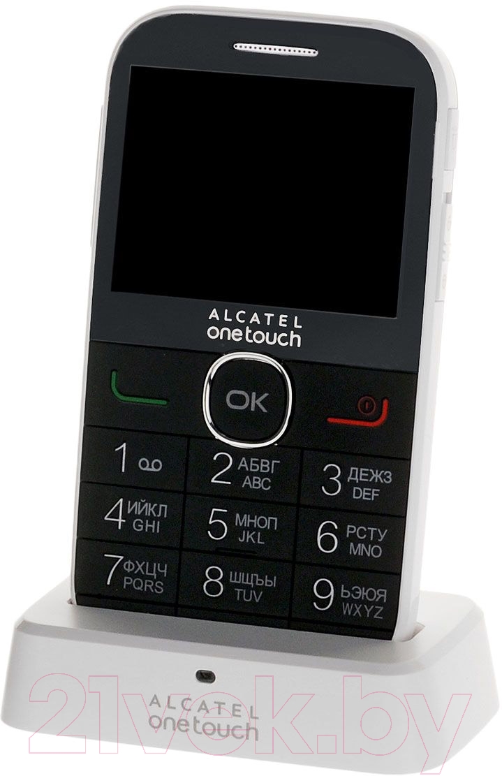 Alcatel One Touch 2004C белый Мобильный телефон купить в Минске, Гомеле,  Витебске, Могилеве, Бресте, Гродно