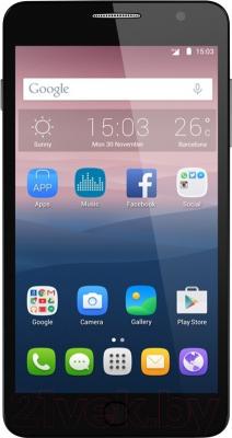 Мобильный телефон Alcatel One Touch Soft Slate / 5022D (серебристый/золотой)