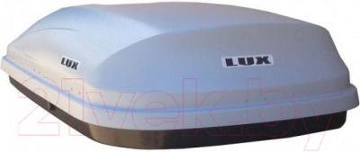 Автобокс Lux 600 440L 841665 (серый матовый) - вид сзади