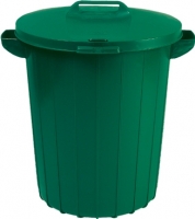 Контейнер для мусора Curver 02974-385-66 / 173554 (90 л, зеленый) - 
