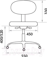 Кресло офисное Nowy Styl Bambo GTS (BA-7901 Q)