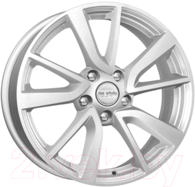 Литой диск K&K KC699 Camry 17x7" 5x114.3мм DIA 60.1мм ET 45мм Сильвер