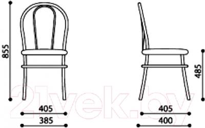 Стул Nowy Styl Tulipan Chrome (V-18)