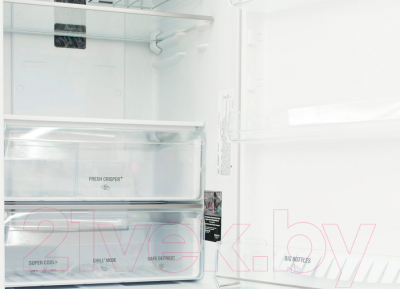 Холодильник с морозильником Hotpoint HF 8201 X RO