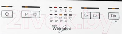 Посудомоечная машина Whirlpool ADP 221 WH - панель управления