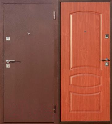 Входная дверь Йошкар Стройгост 5-2 Итальянский орех (88x206, правая)