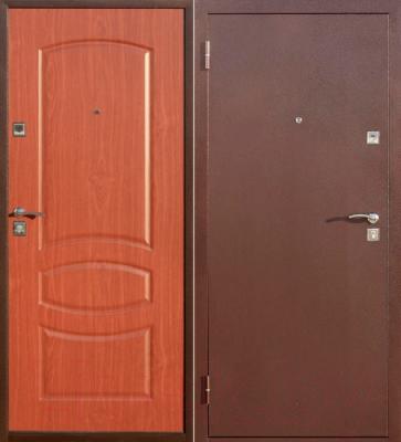 Входная дверь Йошкар Стройгост 5-2 Итальянский орех (88x206, левая)