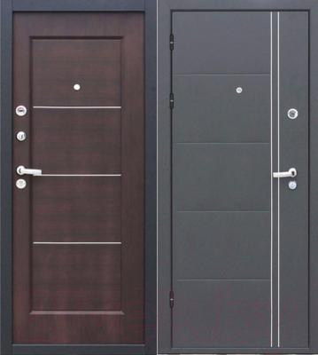Входная дверь Йошкар Феррум Венге (86x206, левая)