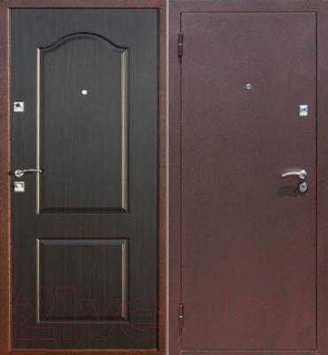 Входная дверь Йошкар Стройгост 5-2 Венге (98x206, левая)