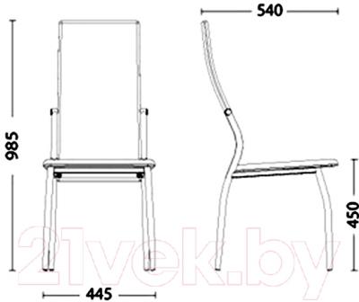 Стул Nowy Styl Martin Chrome (Eco-30)