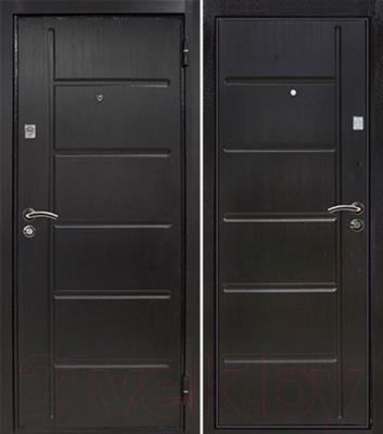 Входная дверь Йошкар МДФ/МДФ 12 мм Венге (96x206, правая)