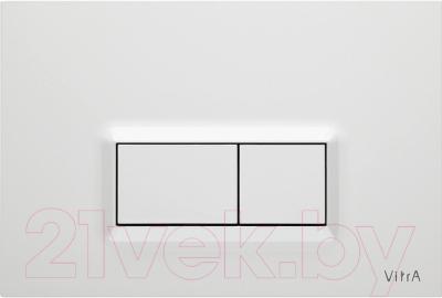 Унитаз подвесной с инсталляцией VitrA Arkitekt / 9005B003-7210 - клавиша смыва