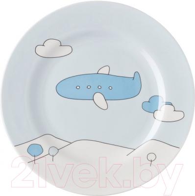Набор столовой посуды Sambonet Bimbo Blue Plane (3пр)