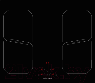 Индукционная варочная панель Zigmund & Shtain CIS 209.60 BK