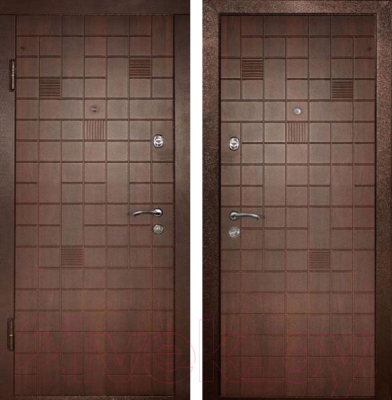 Входная дверь Дверной Континент Премиум (86x205, левая)